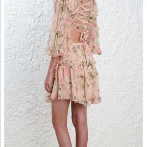 Dresses - Floral Chiffon Boho Deep V neck backless Dress Dresses - Floral Chiffon Boho Deep V neck backless Dress